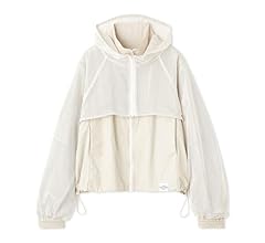 Amazon | [シロハト] エミ メッシュレイヤードナイロンブルゾン